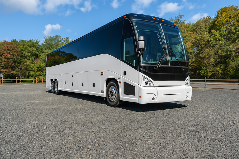Boca Raton Coach Bus Service 56 Passenger Coach Bus