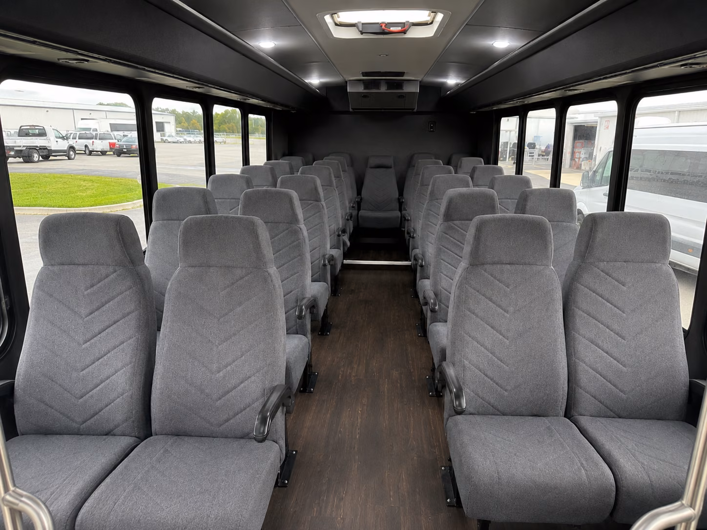 boca raton 20 passenger minibus inside