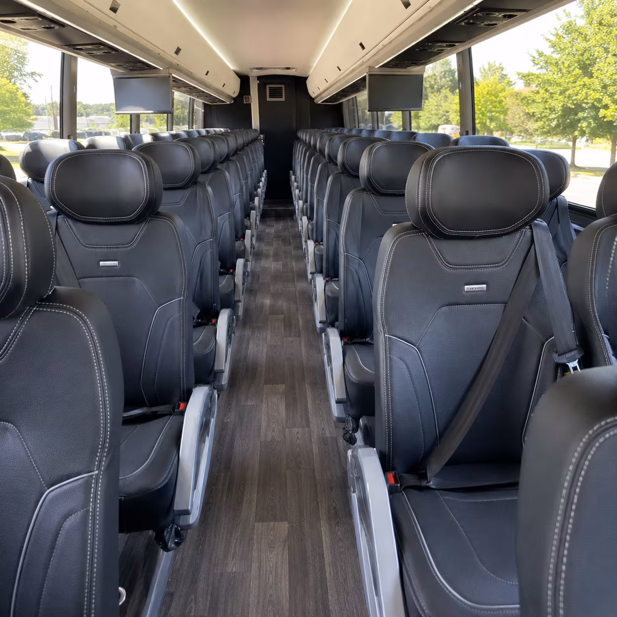 boca raton charter bus rentals for long distance group travel