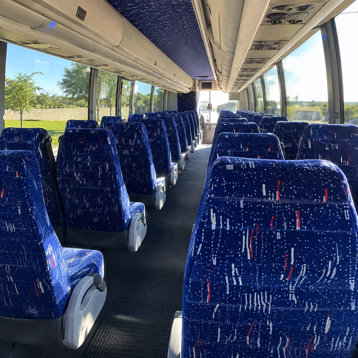 boca raton long distance transportation onboard seating