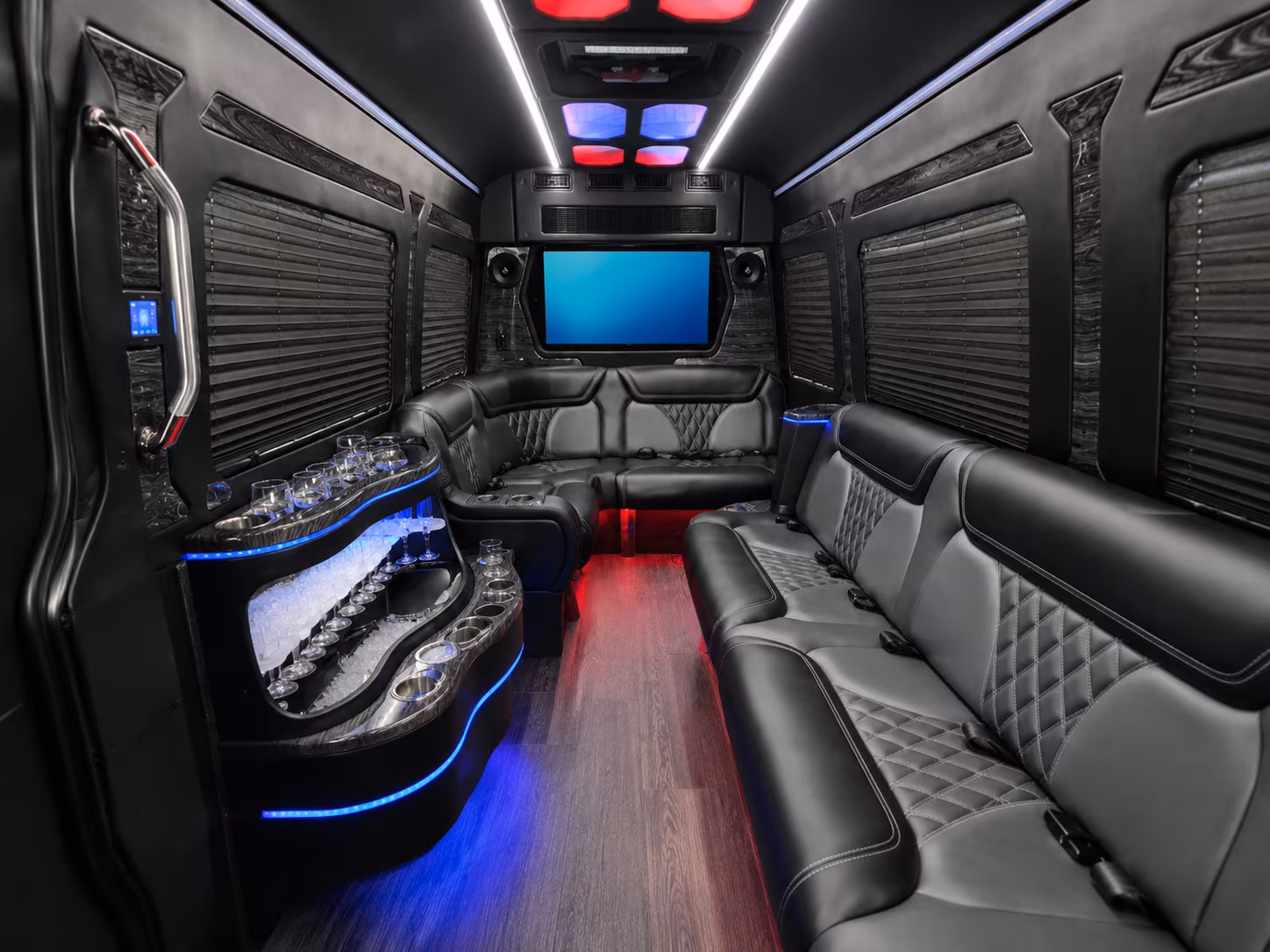boca raton school event transportation onboard seating