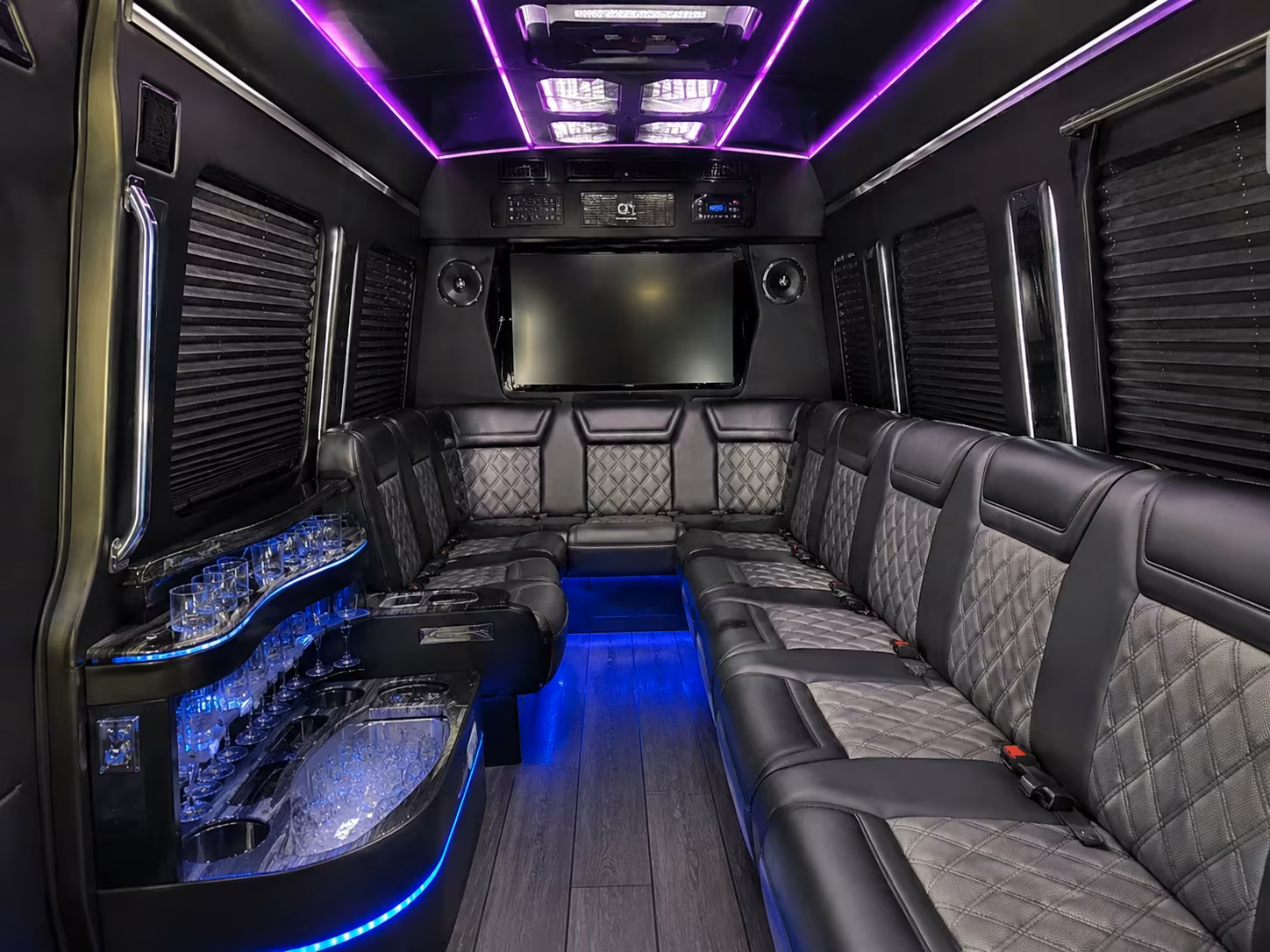 boca raton sprinter limousine inside