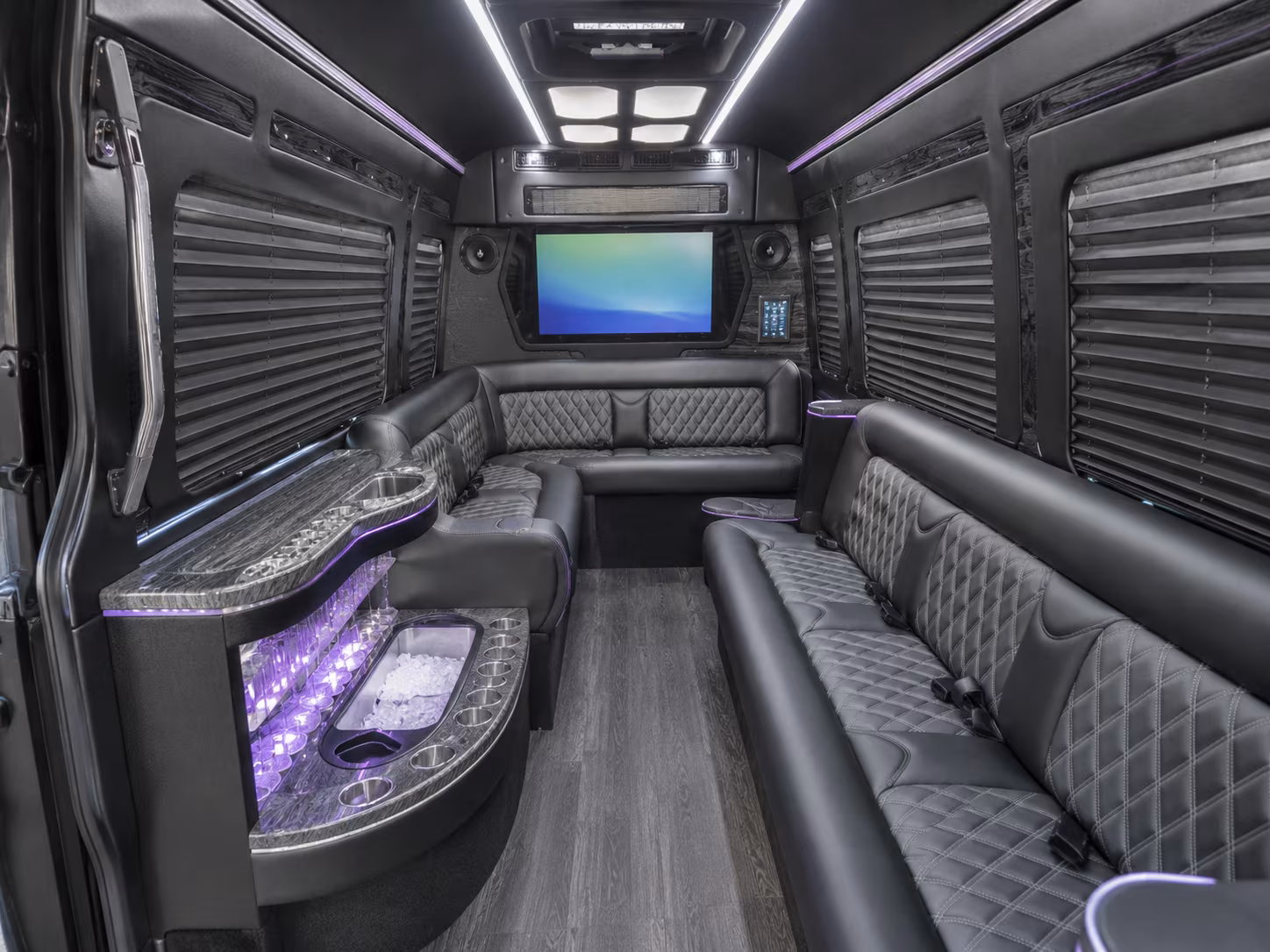 boca raton sprinter limousine interior
