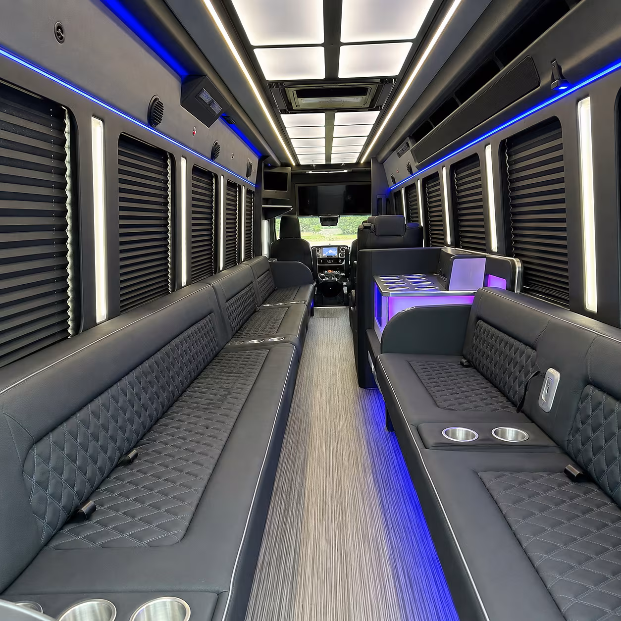 party buses for boca raton wedding parties and bridal squads